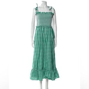 Kate Spade Green Gingham Dress